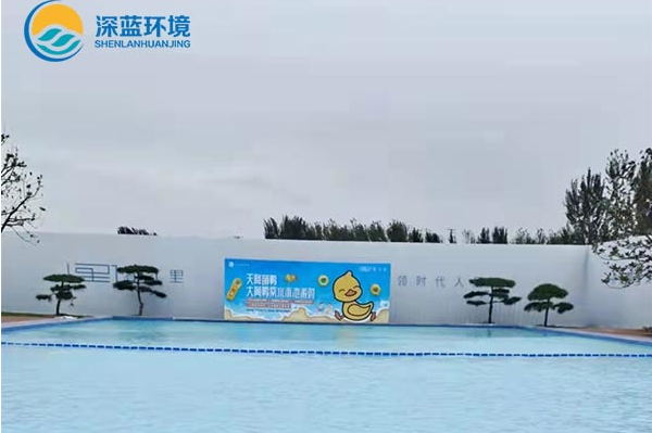 临沂绿城春江明月景观泳池项目